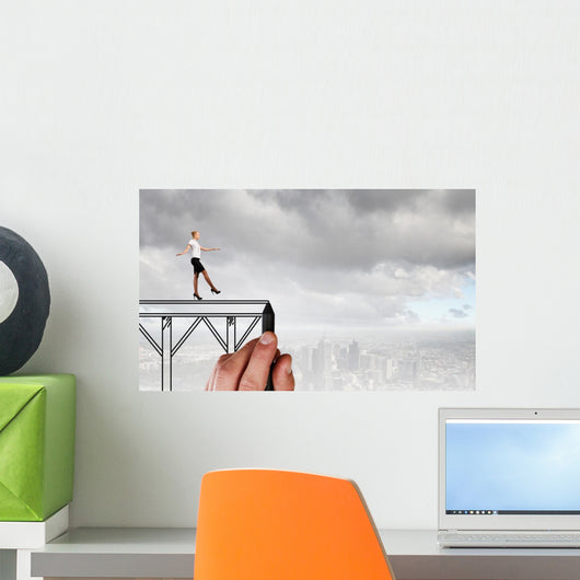 Abstract I'm Not Afraid Wall Decal