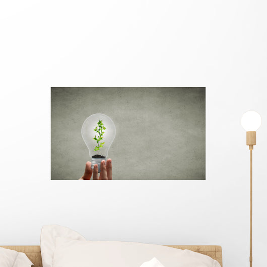 Energy Saving Concept Wall Decal