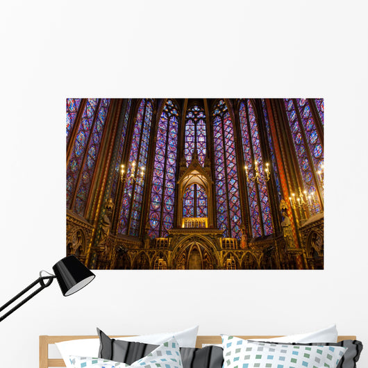 Interiors Sainte-chapelle Holy Chapel Wall Decal