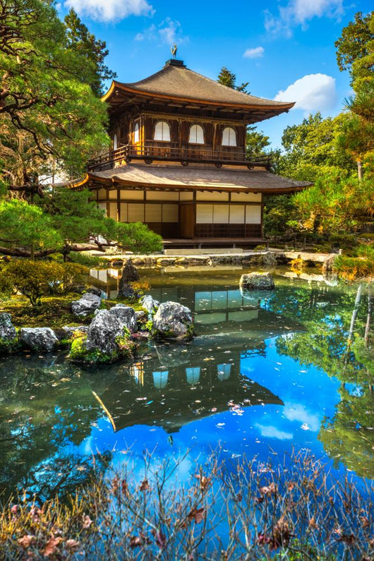 Ginkakuji Silver Pavilion Wall Decal