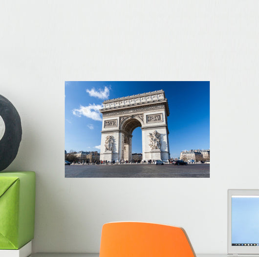 Arc Triomphe Paris France Wall Decal