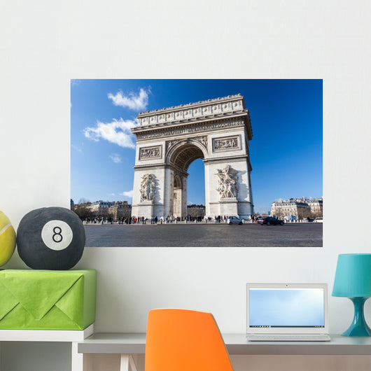 Arc Triomphe Paris France Wall Decal