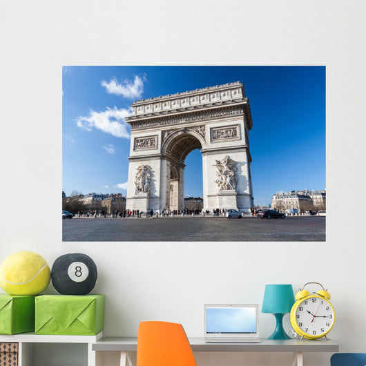 Arc Triomphe Paris France Wall Decal