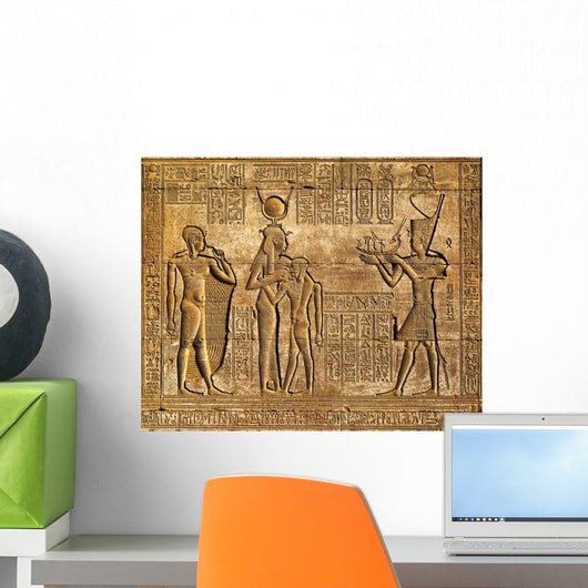 Hieroglyphic Carvings Ancient Egyptian Wall Decal