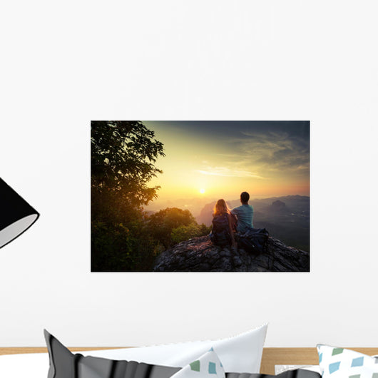 Hikers Wall Decal