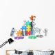 Team the Dude X 9 Wall Decal