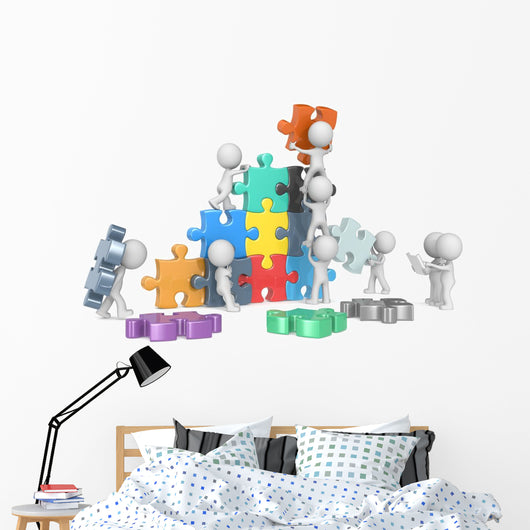 Team the Dude X 9 Wall Decal