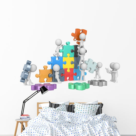 Team the Dude X 9 Wall Decal