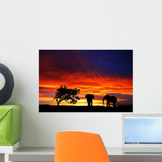 Elegantes Contraluz Wall Decal