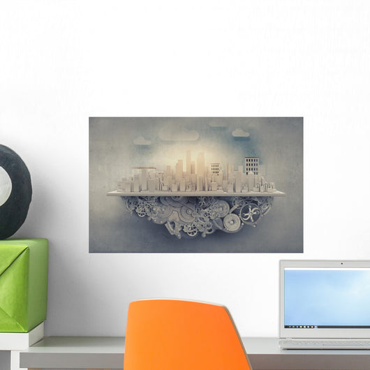 Urban Construction Wall Decal