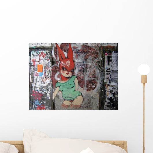 Graffiti Bunny Wall Decal