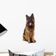 Sitting German Shepherd Dog Wall Decal