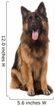 Sitting German Shepherd Dog Wall Decal