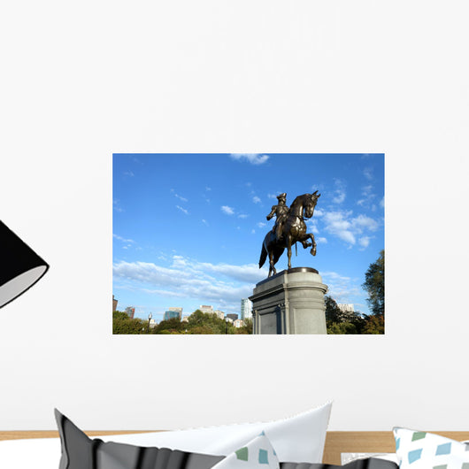 Boston George Washington Statue Wall Decal