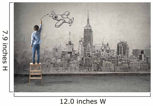 Flying away Wall Decal
