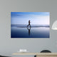Woman Jogging Wall Decal