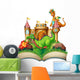 Dragon and Book Wall Decal