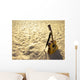 Sunny Beach Acoustic Guitar Wall Decal