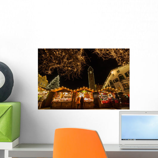 Mercatino di Natale, Vipiteno, Trentino Alto Adige, Italia Wall Decal
