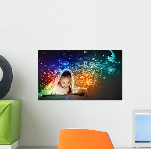 Reading before Sleep Wall Decal