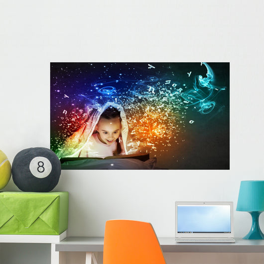 Reading before Sleep Wall Decal