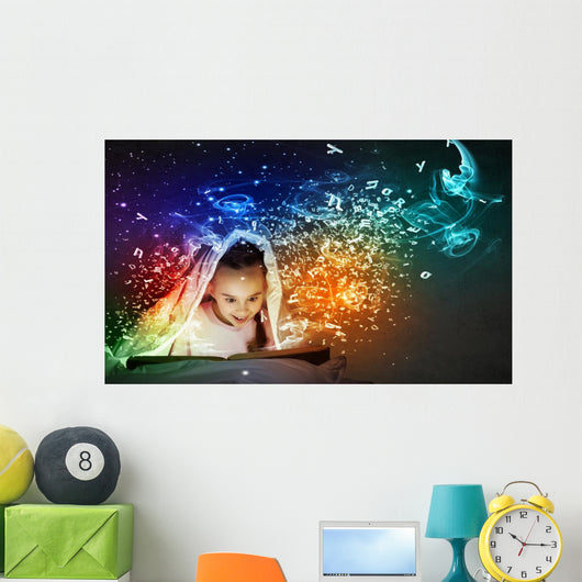 Reading before Sleep Wall Decal