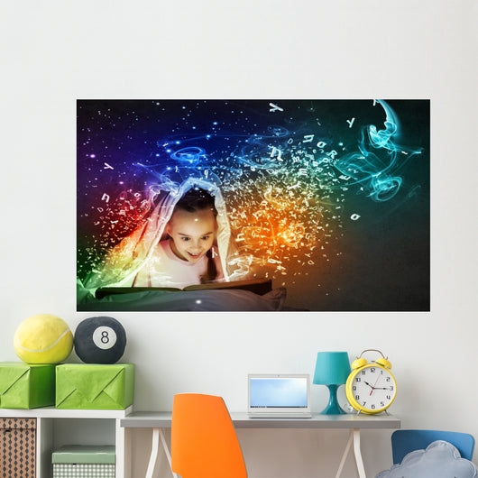 Reading before Sleep Wall Decal