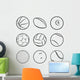 sport balls Wall Decal