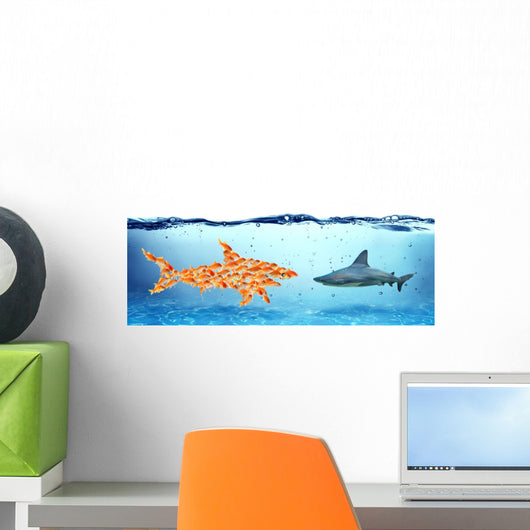 Unity is strength - teamwork concept Wall Decal