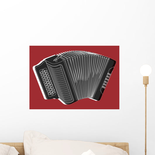 Accordéon Wall Decal