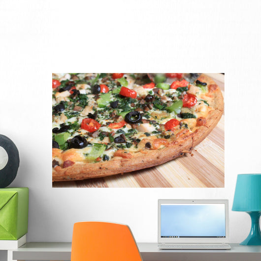 Mediterranean Style Pizza Wall Decal