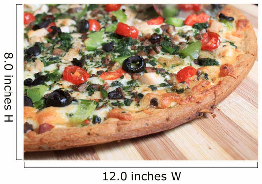 Mediterranean Style Pizza Wall Decal
