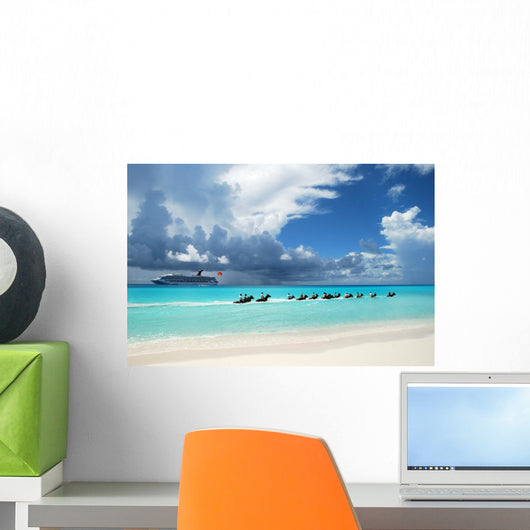 Caribbean Attraction Wall Decal