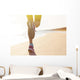 Running on the beach Wall Decal