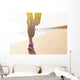 Running on the beach Wall Decal