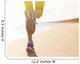 Running on the beach Wall Decal