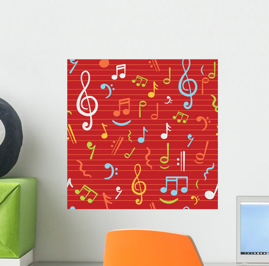 music notes Wall Decal