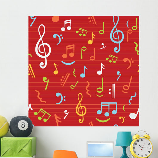 music notes Wall Decal