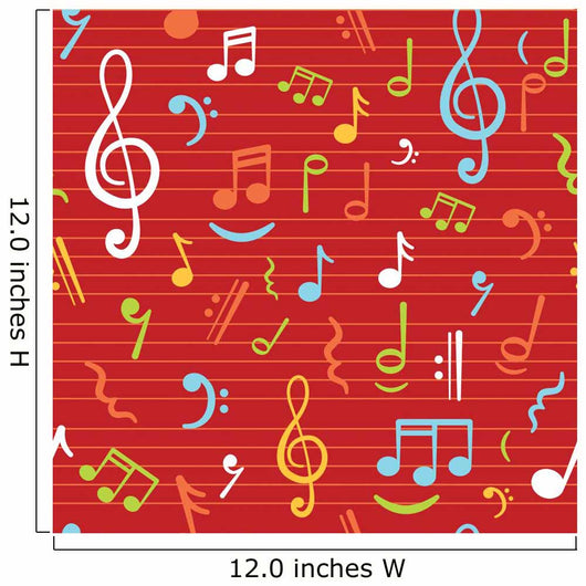 music notes Wall Decal