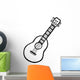 Ukulele Guitar Wall Decal