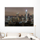 Seattle at Night Wall Decal