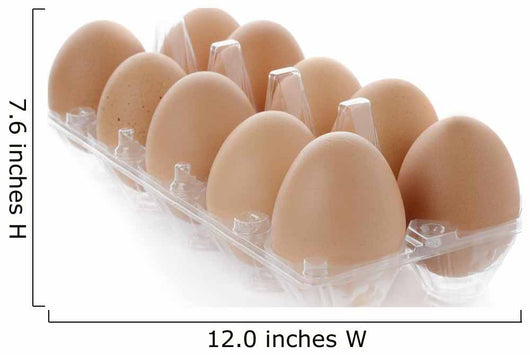 Carton Organic eggs Wall Decal