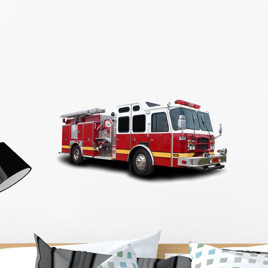 Fire Truck Wall Decal