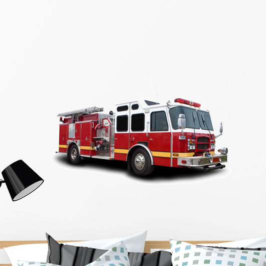 Fire Truck Wall Decal