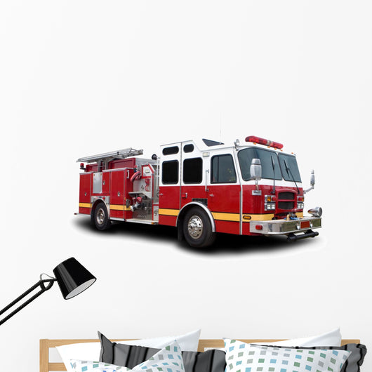 Fire Truck Wall Decal