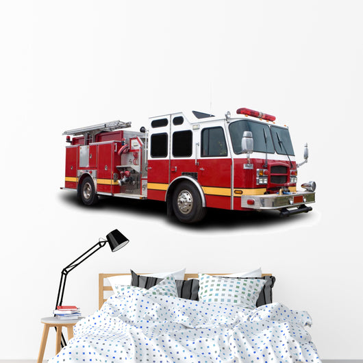 Fire Truck Wall Decal