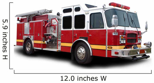 Fire Truck Wall Decal