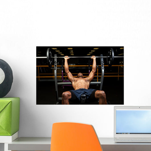 Incline Bench Press Wall Decal