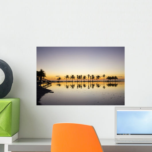 Sunrise in Miami Wall Decal