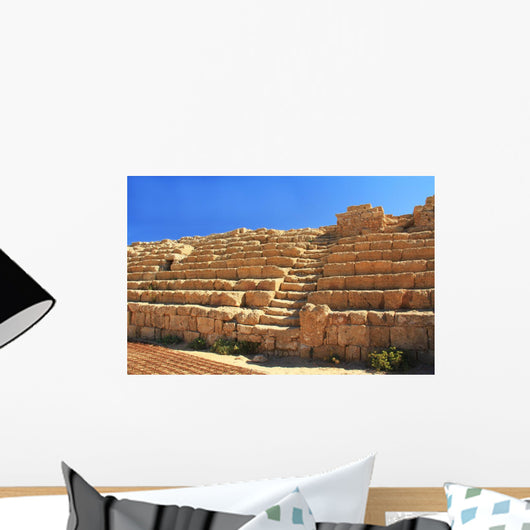Hippodrome Steps and Seats in Caesarea Maritima National Park Wall Decal